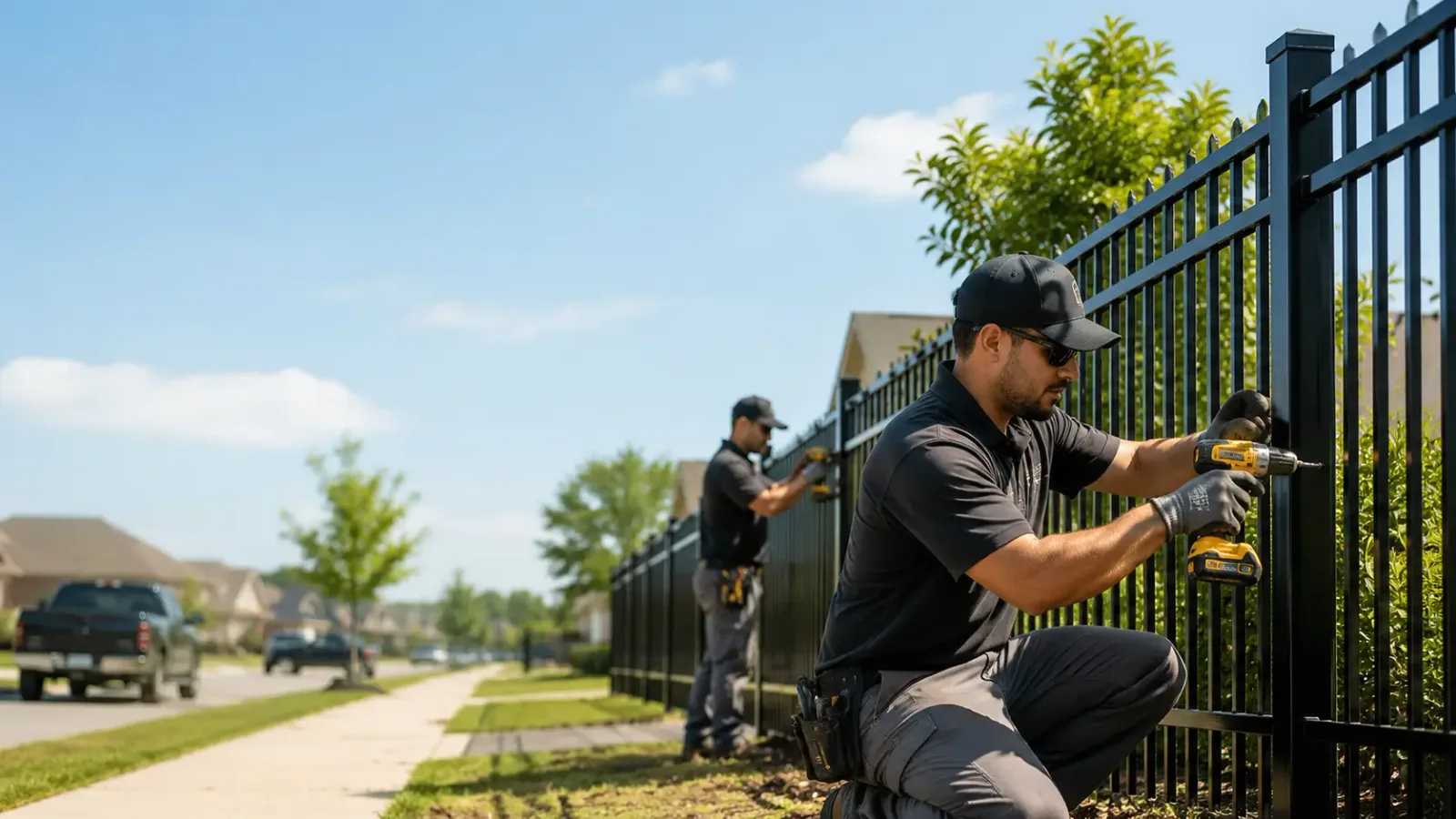 Metal Fence Installation in Kent, WA